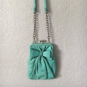 Jessica Simpson teal crossbody bag